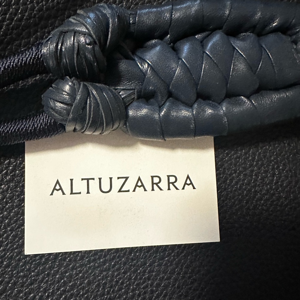Altuzarra Navy Leather giahianda Bag - Picture 5 of 10